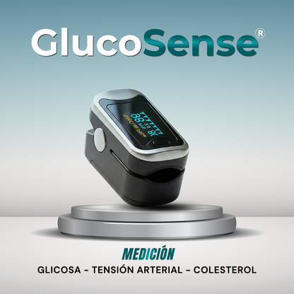 [COMPRE 1, LLEVE 2] GlucoSense™ 3 en 1 — Glucosa, Presión y Oxígeno Sin Agujas