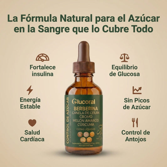 Glucoral® | Control diario de glucosa y bienestar completo